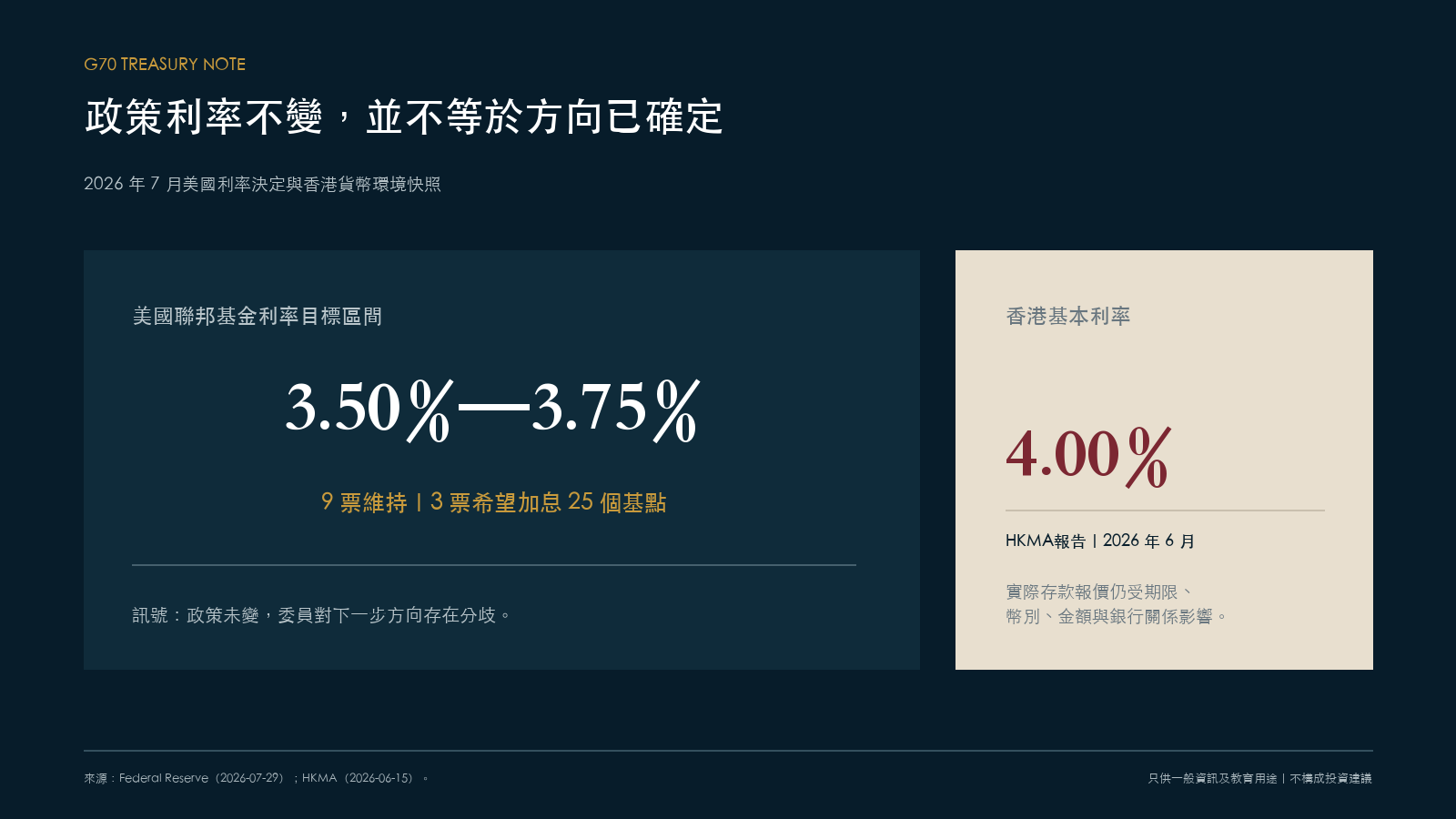 政策利率环境与家族现金决策的两个层次